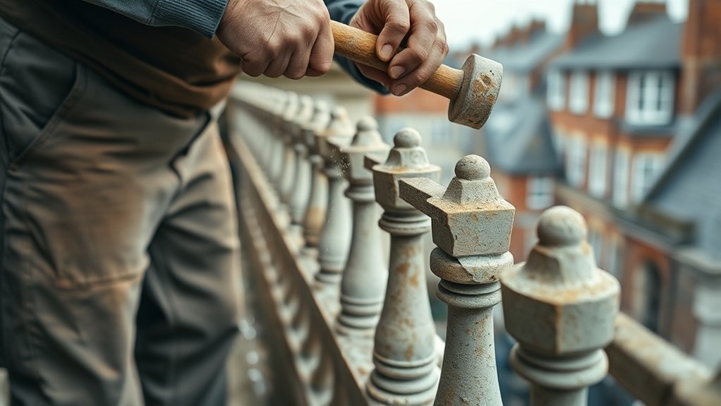 Balustrade Repair Maida Vale