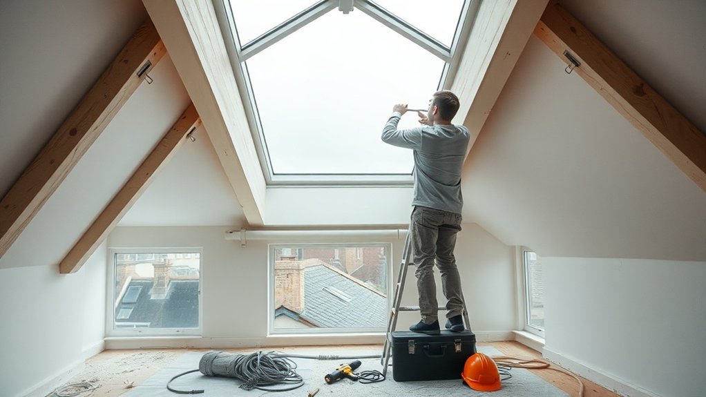 Electric Skylight Installation Maida Vale