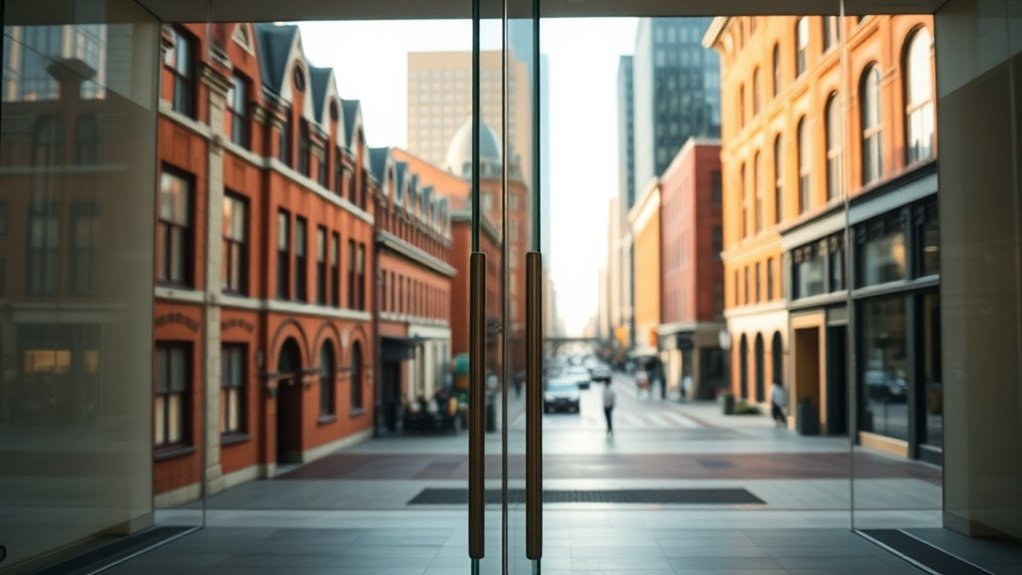 Glass Doors Elgin Avenue