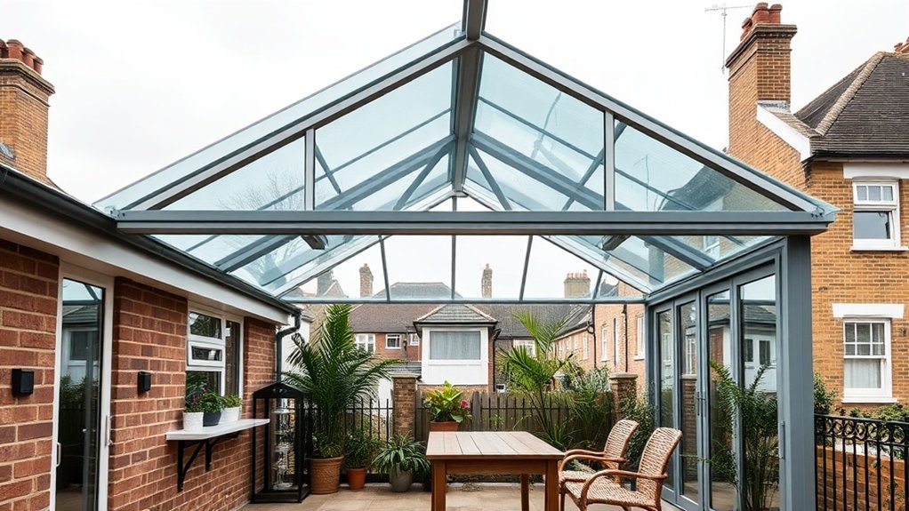 Lean-To Glazing Maida Vale