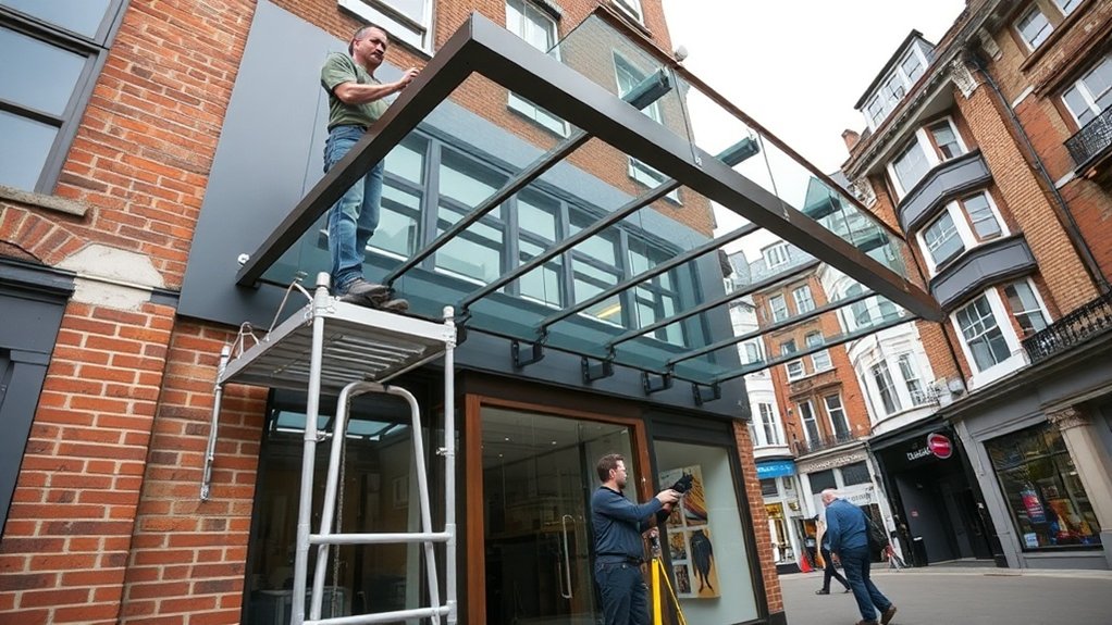Shopfront Canopy Maida Vale