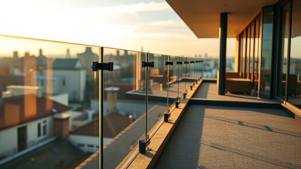 Terrace Glass Balustrades Maida Vale