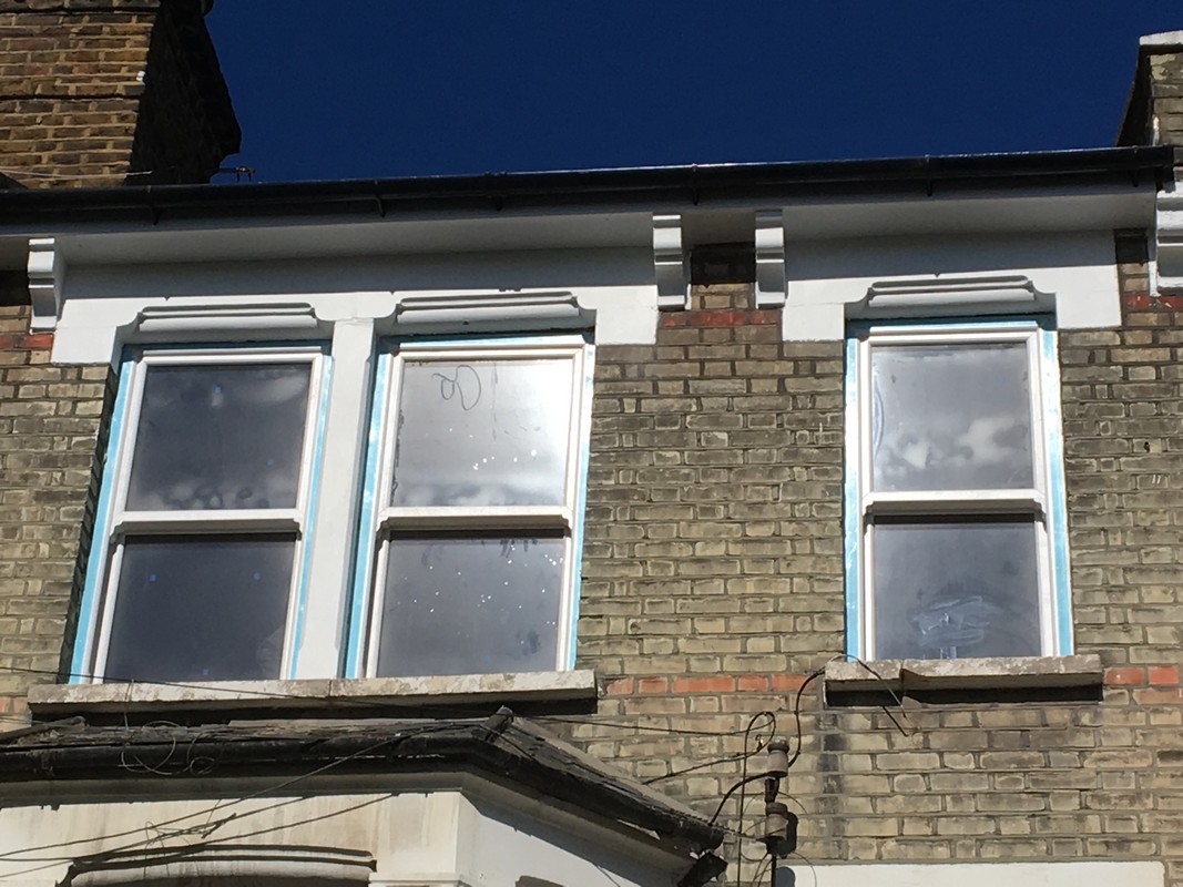 New uPVC sash windows fitted on Victorian terrace in Maida Vale